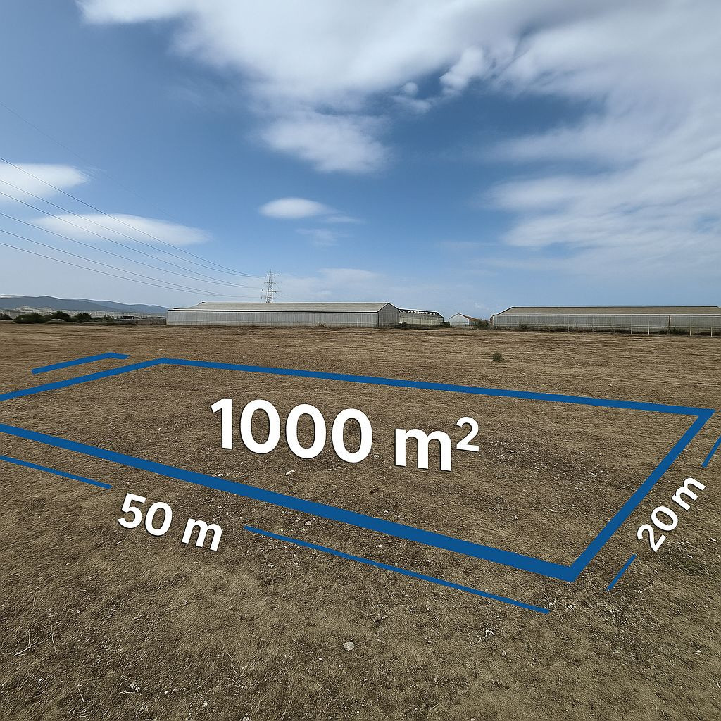 Terrain agricole à vendre à Grombalia – El Fondok Jedid (près de Rainbow Horticulture Tunisia)
