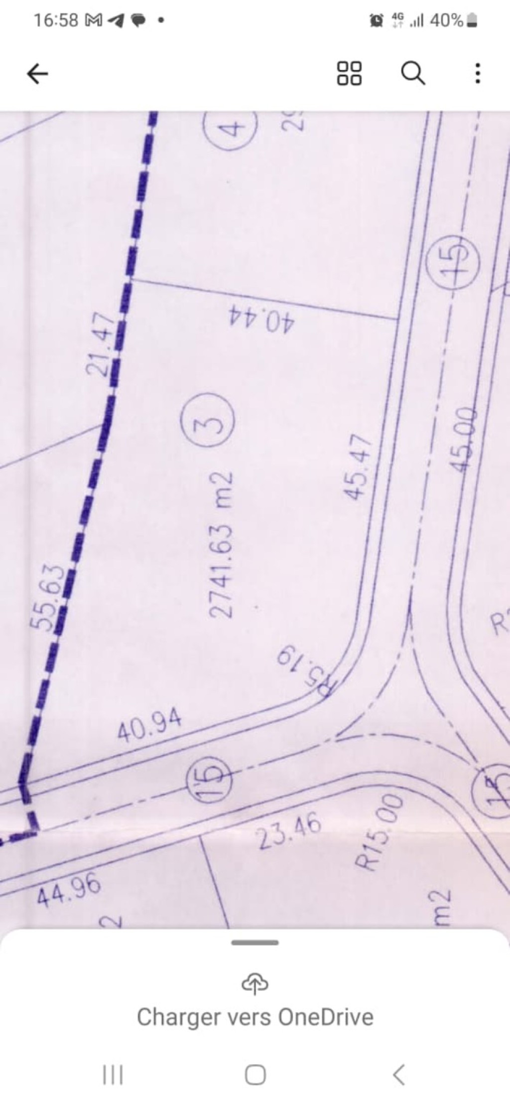 À vendre terrain industriel de 2 741,63 m² – Zone industrielle Djebel Oust